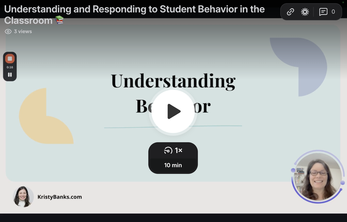 Calm Classroom Video Still